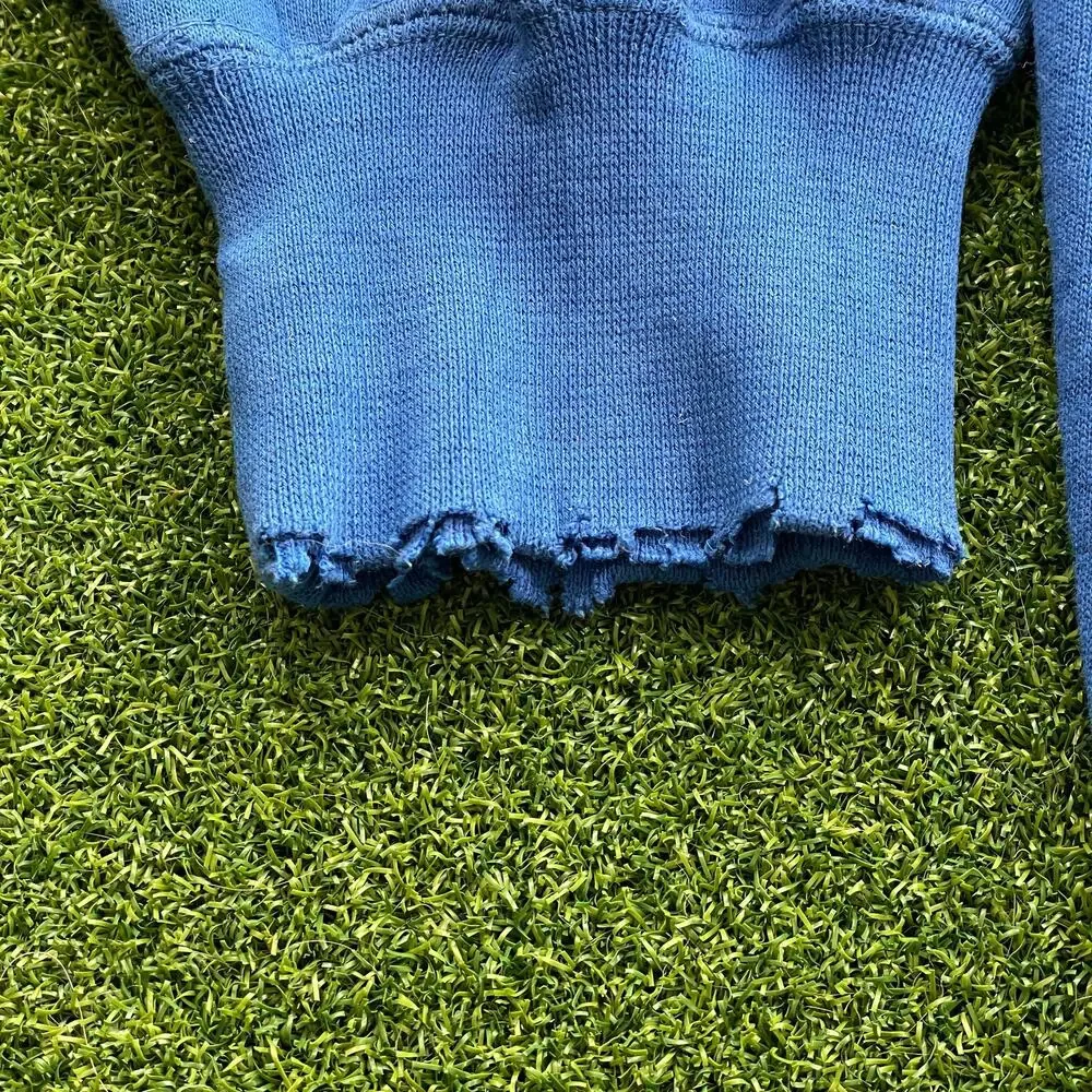 Vintage 90s Y2K University of Kentucky Wildcats Lee Sport Distressed Crewneck XL
